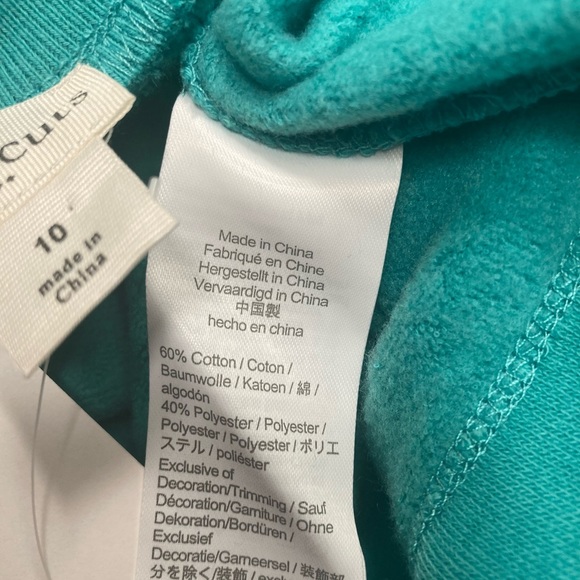 🆕 Crewcuts LS Turquoise blue top size 10 - Picture 4 of 7